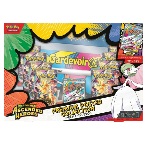Ascended Heroes Premium Poster Collection (Mega Gardevoir)