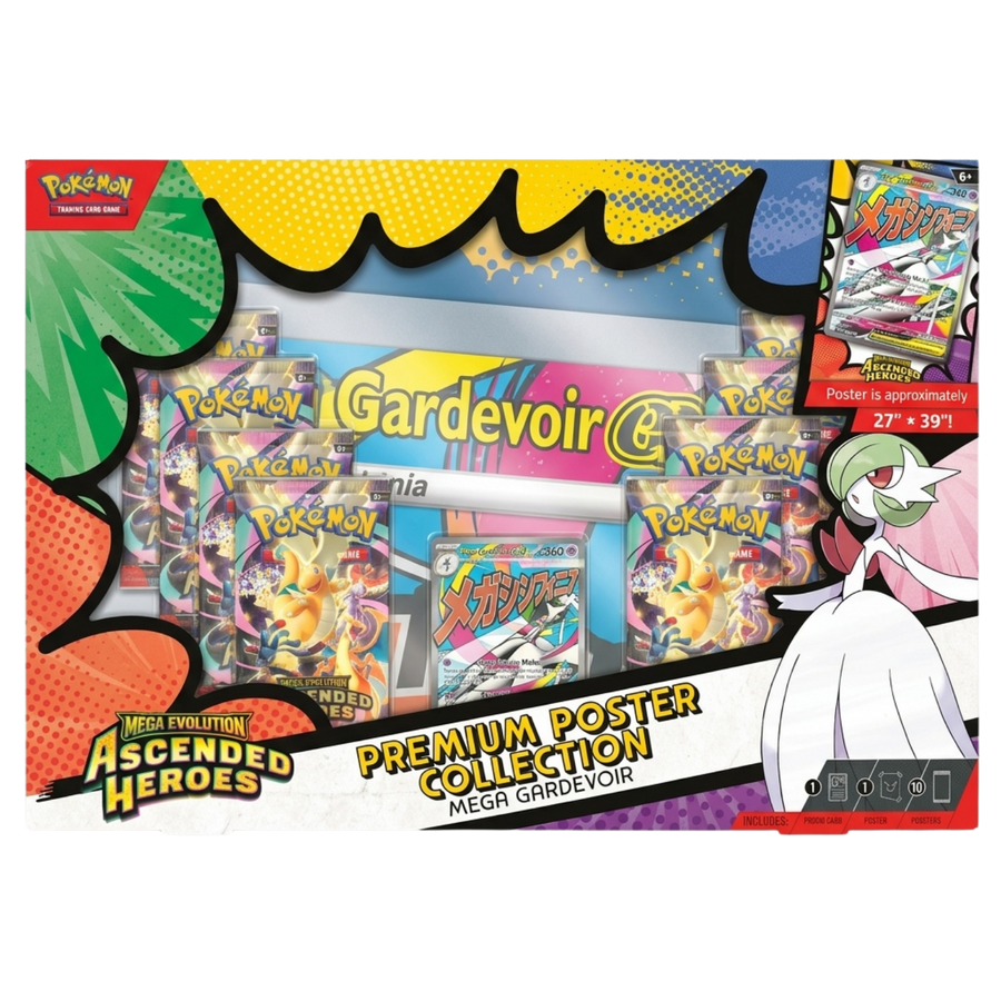 Ascended Heroes Premium Poster Collection (Mega Gardevoir)