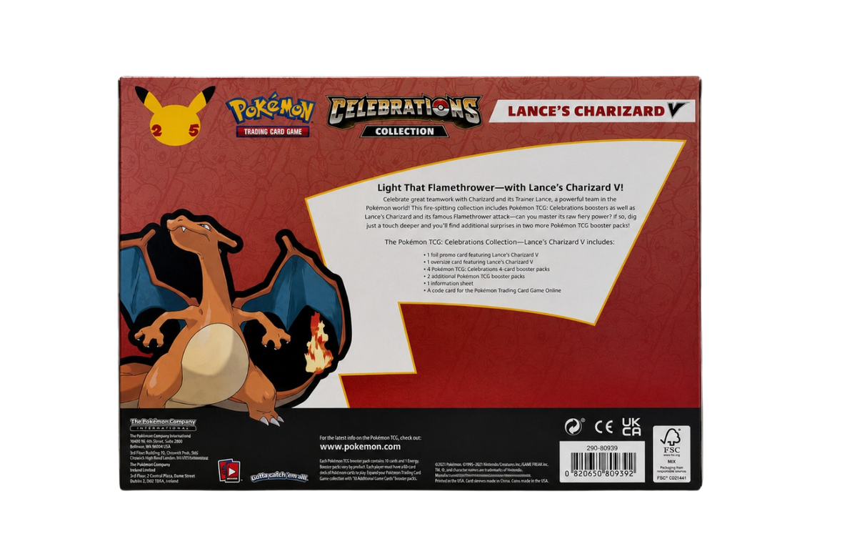 Celebrations Collection: Lance’s Charizard V