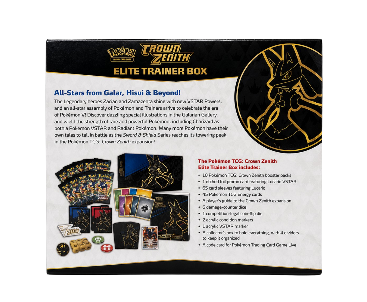 Crown Zenith Elite Trainer Box