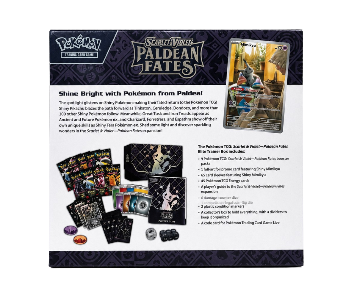 Paldean Fates Elite Trainer Box