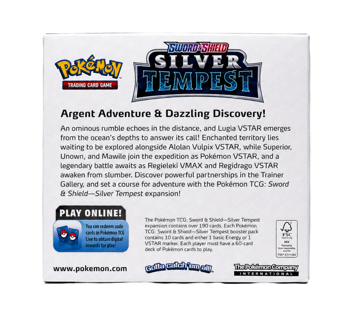 Silver Tempest Booster Box