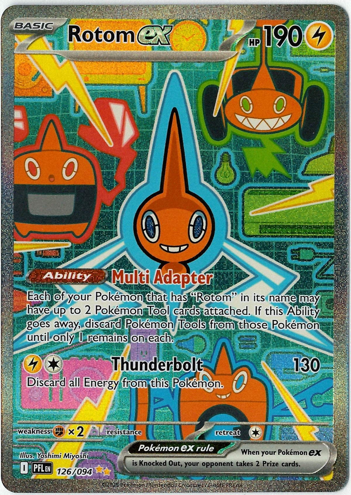 Rotom ex (PFL 126)